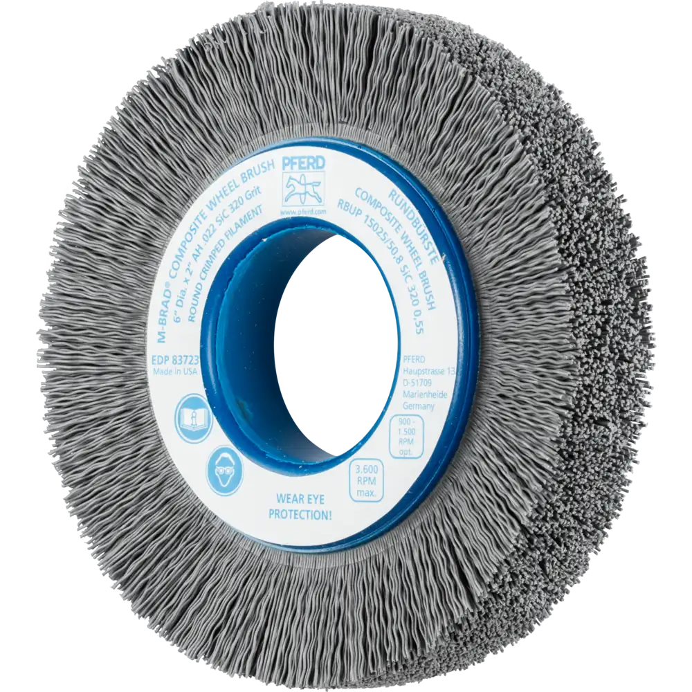 PFERD TOOLS COMPOSITE Brosse ronde RBUP à filaments SiC