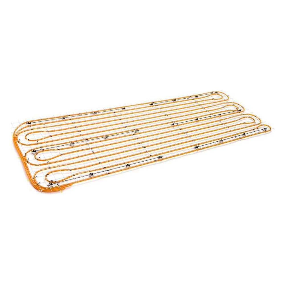 Système de chauffage par activation du noyau de béton Rehau Rautherm Speed 14/7,5 avec pied en béton, 2x 1 m de tuyau de raccordement