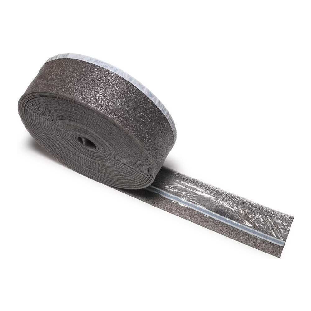 Bandeau d'isolation périphérique Rehau Rautherm Speed avec bande adhésive intégrée, 25 m