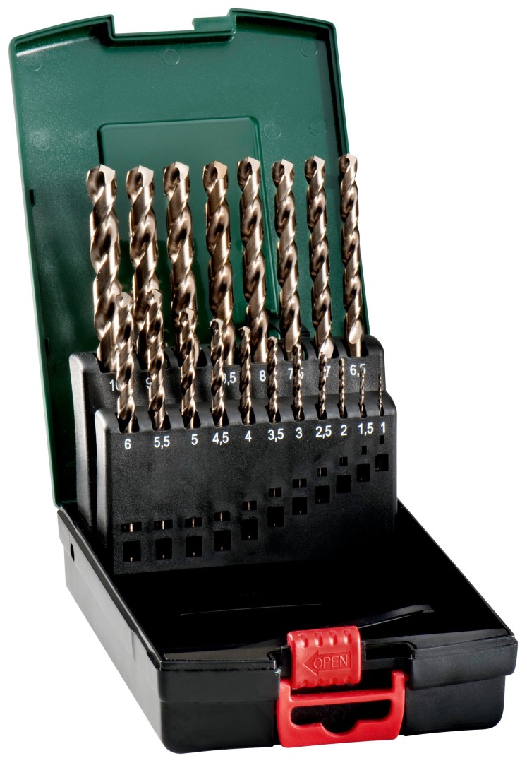 Metabo HSS-Co-Cassette de forets - Set 19 pièces