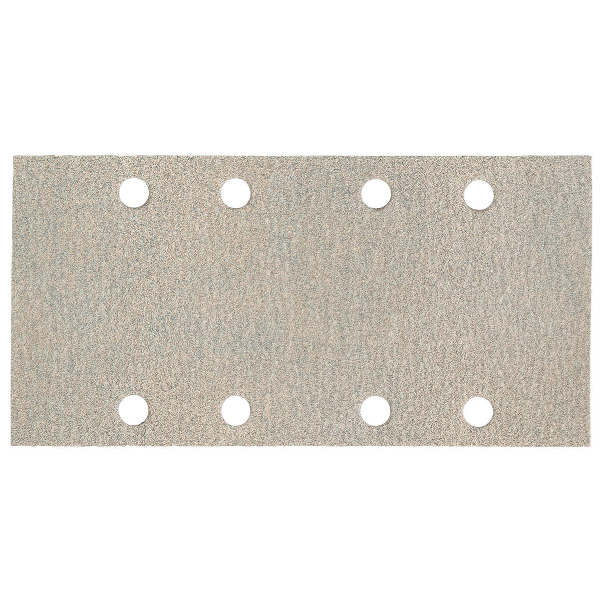 Disques de ponçage adhésifs Metabo professional 93x185 mm pour peintures, vernis, mastics, pour ponceuse orbitale — lot de 25 pièces