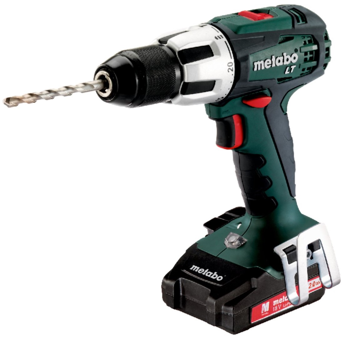 Metabo Perceuse-visseuse à percussion SB 18 LT Compact metaBOX 145 - 18V 2x2Ah Li-Power + ASC 55