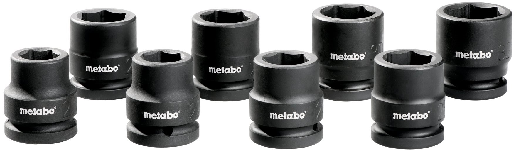 Jeu de douilles Metabo 3/4" anti-choc (628834000)