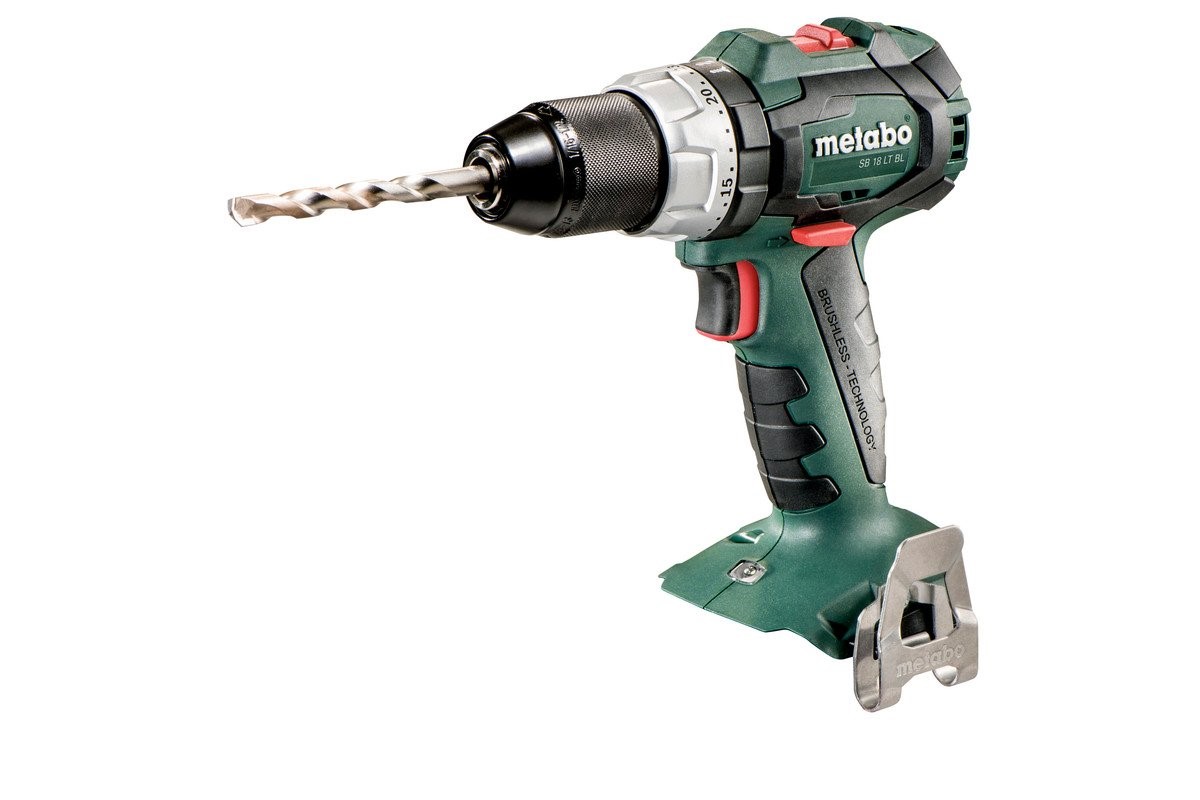 Perceuse-visseuse à percussion sans fil Metabo SB 18 LT BL sans batterie ni chargeur dans metaBOX 145