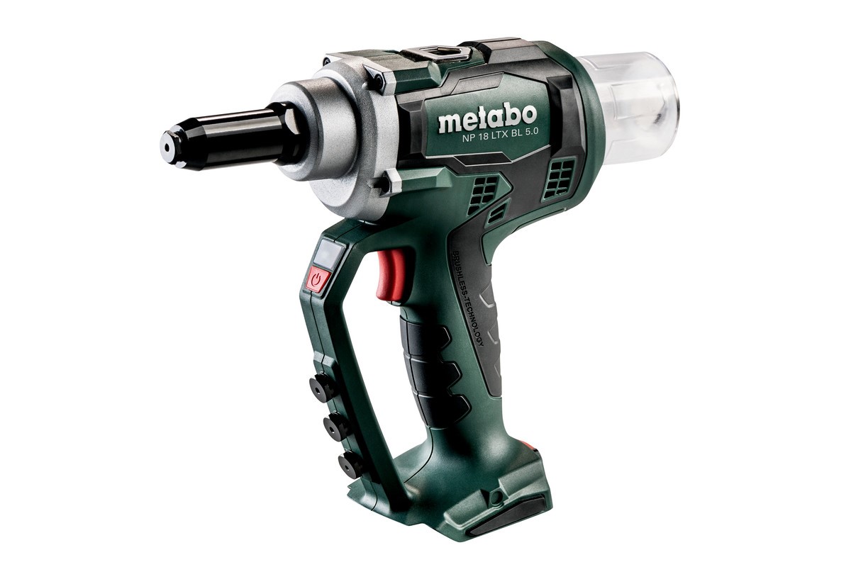 Metabo Pistolet à rivets aveugles NP 18 LTX BL 5.0 - Carton