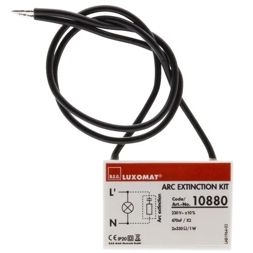 BEG Brück Electronic Module de coupure RC (blanc)