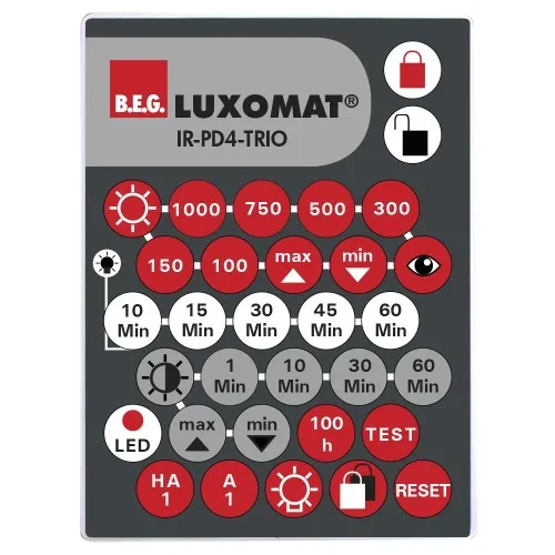 BEG Brück Electronic Télécommande IR IR-PD4-TRIO
