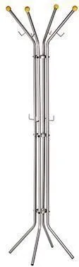 Porte-manteau ALCO 2800 52x180x52 cm argent