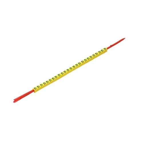 Marqueur de câble Weidmüller CLI R 02-3 GE/SW 0