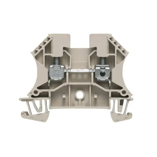 Weidmüller borne de passage WDU 4, 800V 32A, Thermoplastique, Beige