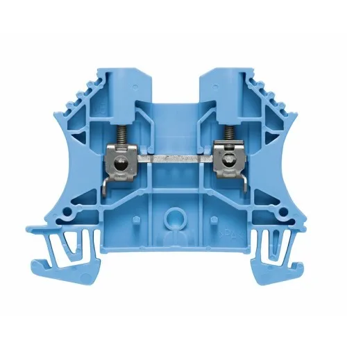 Borne de connexion Weidmüller WDU 2.5 BL, 2,5 mm², 800 V, 24 A, raccordement à vis, thermoplastique, bleu