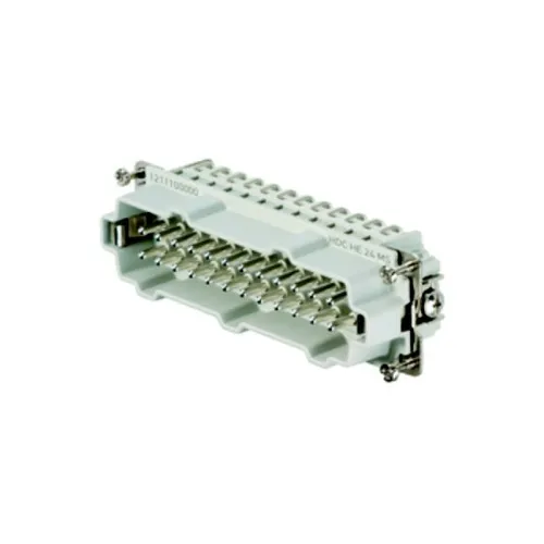 Insert à broches Weidmüller HDC HE 24 MS