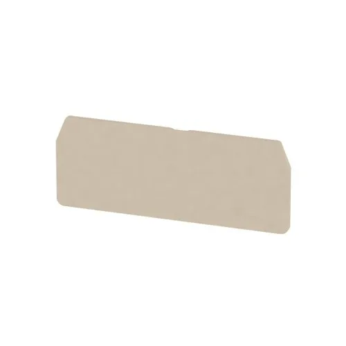 Plaque de fermeture Weidmüller ZAP/TW 3, 2 mm, beige