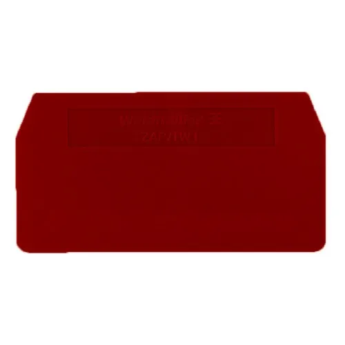 Plaque de séparation Weidmüller ZAP/TW 1 RT