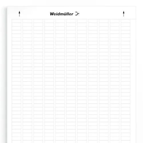 Marqueur d'équipement Weidmüller LM MT300 15X6 WS