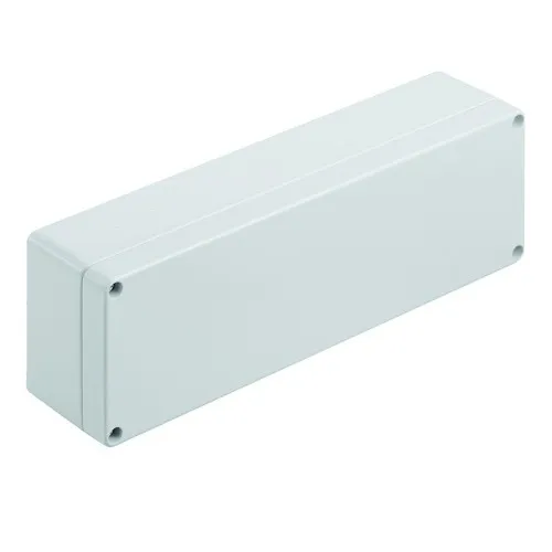 Boîtier vide en aluminium Weidmüller KLIPPON K32 RAL7001