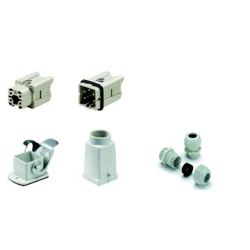 Kit de connecteurs enfichables industriels Weidmüller HDC-KIT-HA 04.401