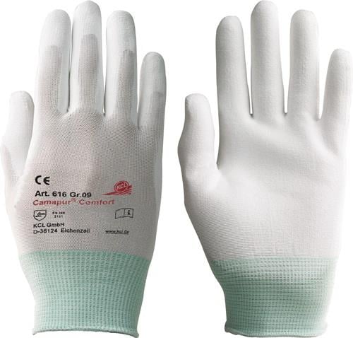 Gants Honeywell Camapur Comfort 616 blancs taille 7 - 616/7
