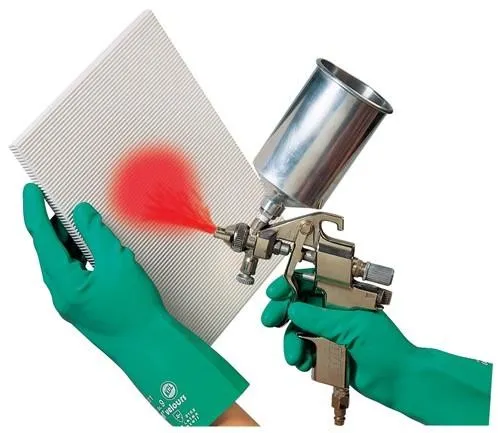 Gant de protection chimique Honeywell Camatril 730 taille 10 vert EN 388, EN 374 Cat. III