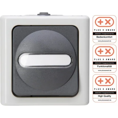 Interrupteur croisé Kopp AP 560756009