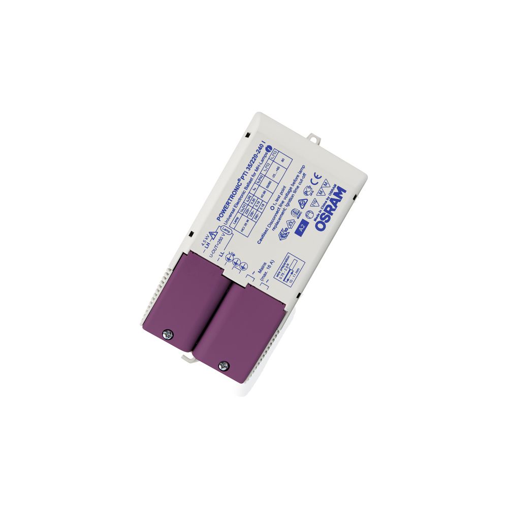 Ballast électronique Ledvance POWERTRONIC Intelligent PTi 35/220-240 I, 43W, IP20, plastique