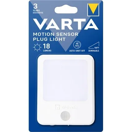 VARTA Motion Sensor Plug Light (prise EU) - Contenu : 1 pièce