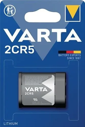 Pile VARTA ULTRA Lithium 6 V 2CR5 1400 mAh - 06203 301 401