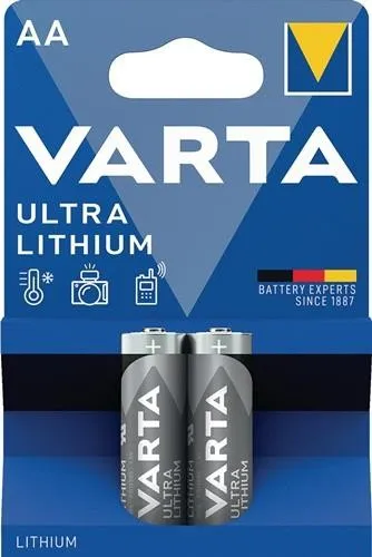 Pile VARTA ULTRA Lithium 1,5 V AA Mignon 2900 mAh - 06106 301 402