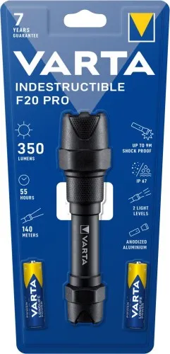 Lampe torche LED Varta Cons. Indestructible F20 Pro