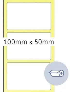 Étiquette en rouleau Herma 4090 Thermo 100x50 mm blanc 2 000 étiquettes/paquet