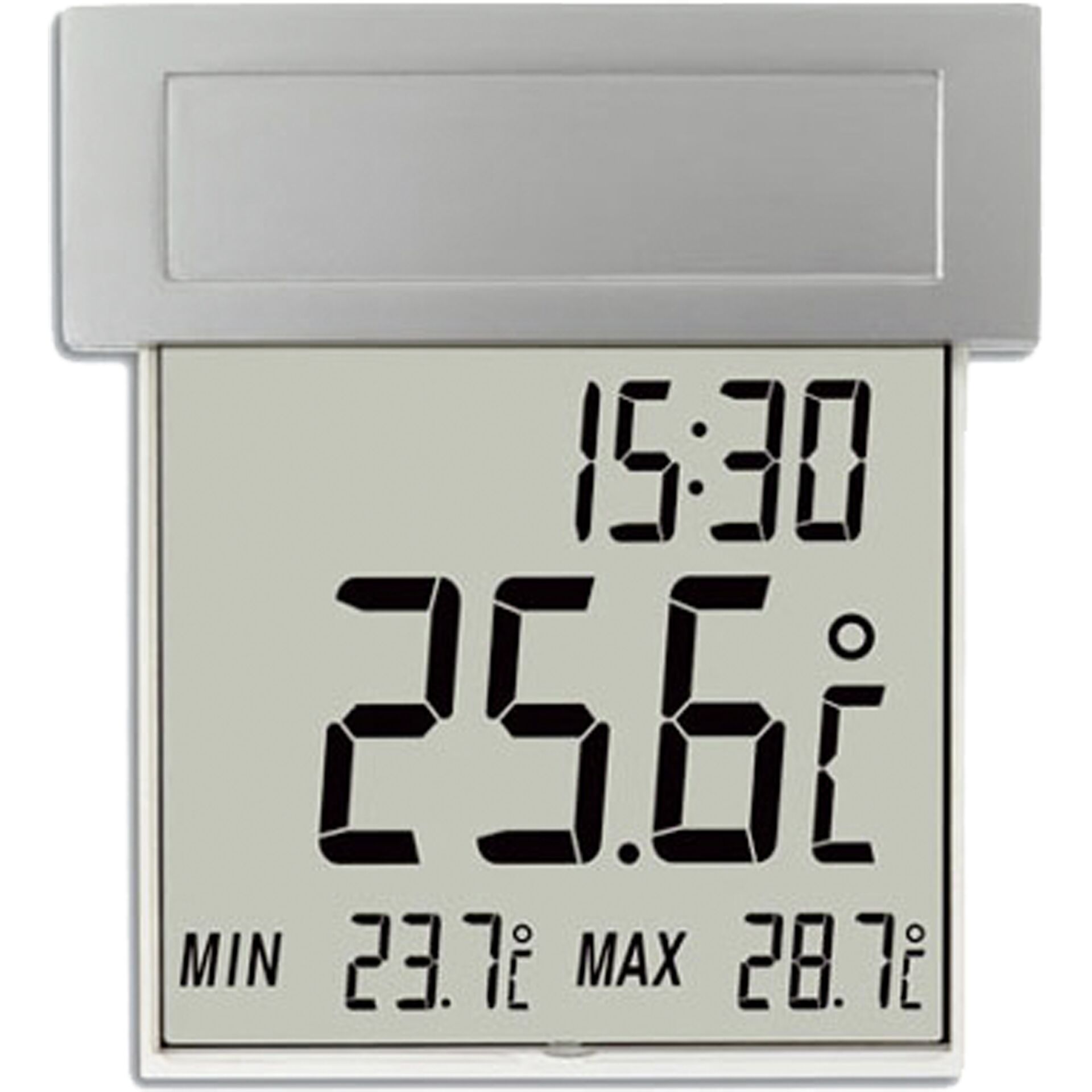 TFA® 30.1035 Thermomètre argent