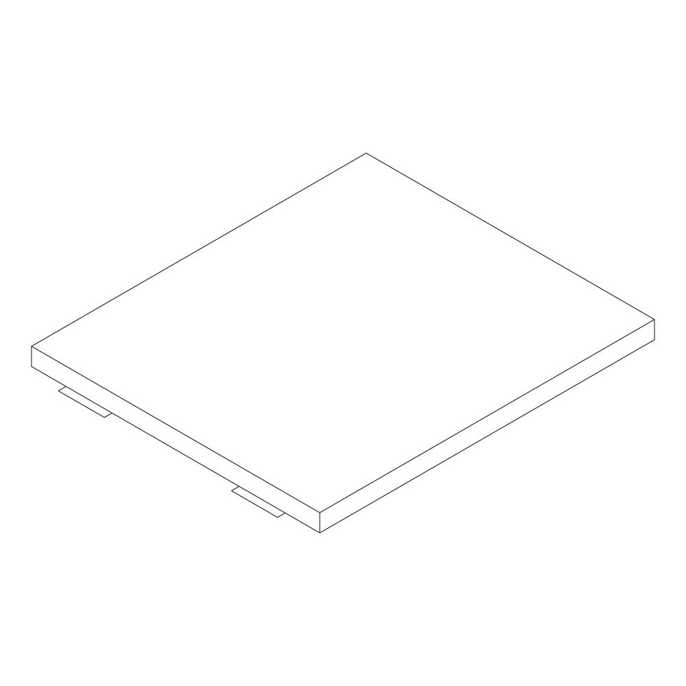 Buderus Capot arrière pour SB 50–115 kW – 780x40x660 mm