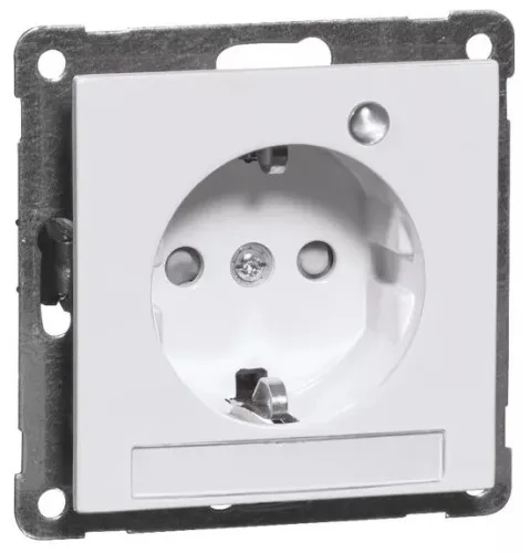Peha Steckdose SCHUKO reinweiß D 20.6511.022LED/4NA