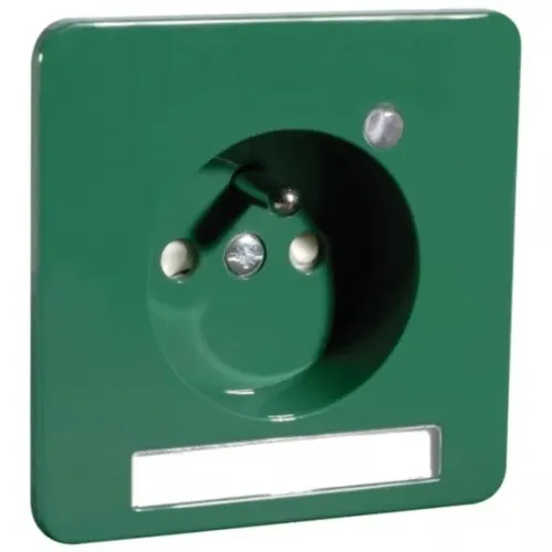 Prise Peha avec broche de terre B80.6671GLK NA SI VERT