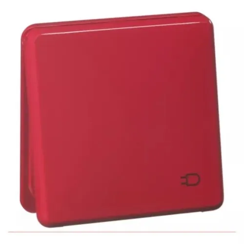 Peha Steckdose SCHUKO rouge H 80.6611 K ROT