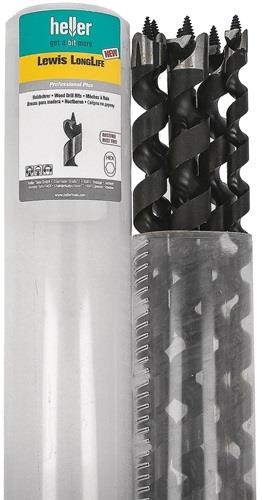 Jeu de mèches hélicoïdales Heller 0386 6 pièces longueur 450 mm 12 - 22 mm boîte tournante — lot de 6