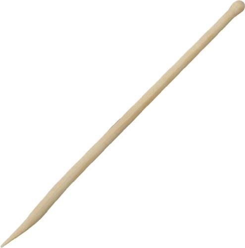 Manche de bêche LÖffert DIN 20152, L. 1050 mm, Ø 41 mm, qualité ES, bouton, double cintrage à la vapeur, avec cône