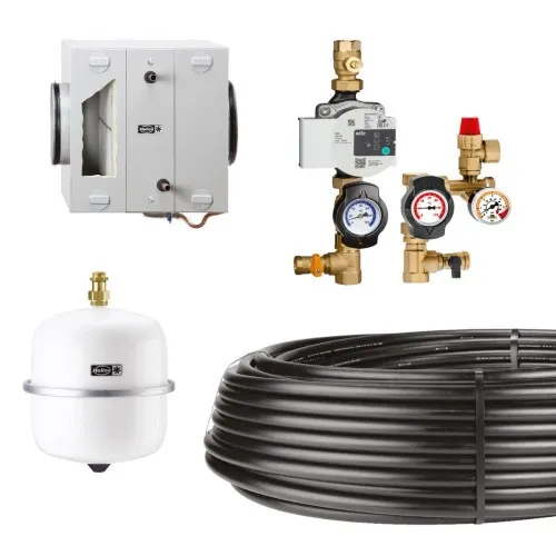Helios Ventilatoren Kit échangeur de chaleur géothermique SEWT