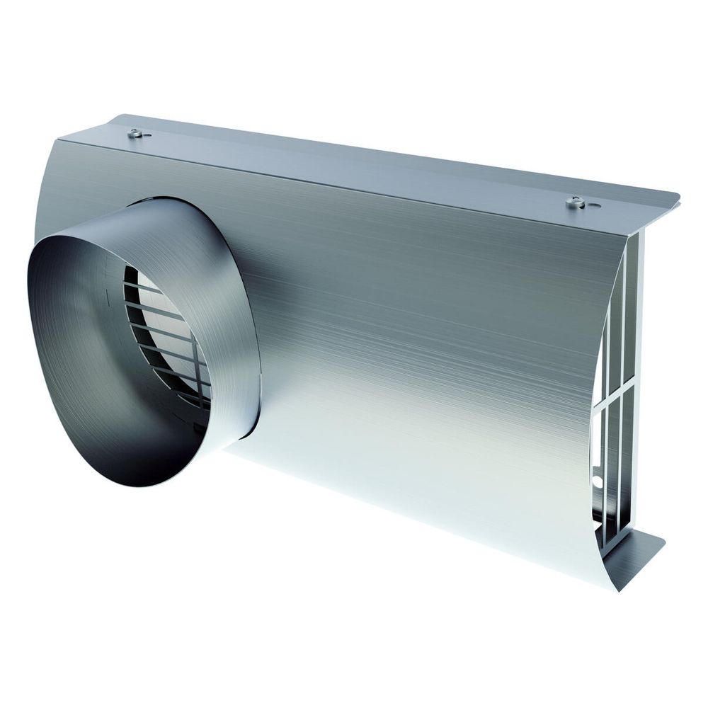Parement de façade combiné Helios IsoPipe IP-FKB 160, universel, acier inoxydable, DN 160