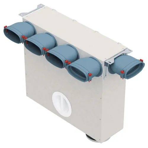 Helios Ventilatoren Multi-Box de distribution FlexPipe FRS-MVK 4+1-51/125