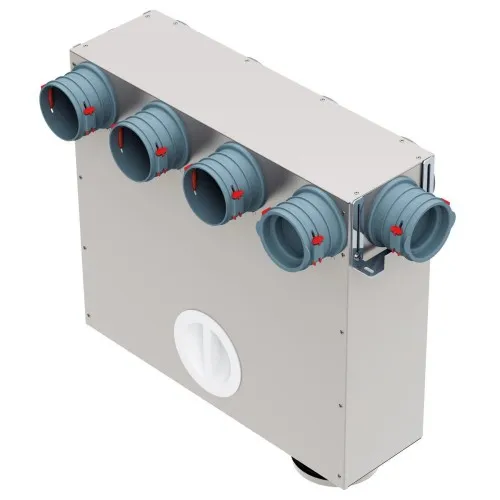 Helios Ventilatoren Multi-Box de distribution FlexPipe FRS-MVK 4+1-75/125