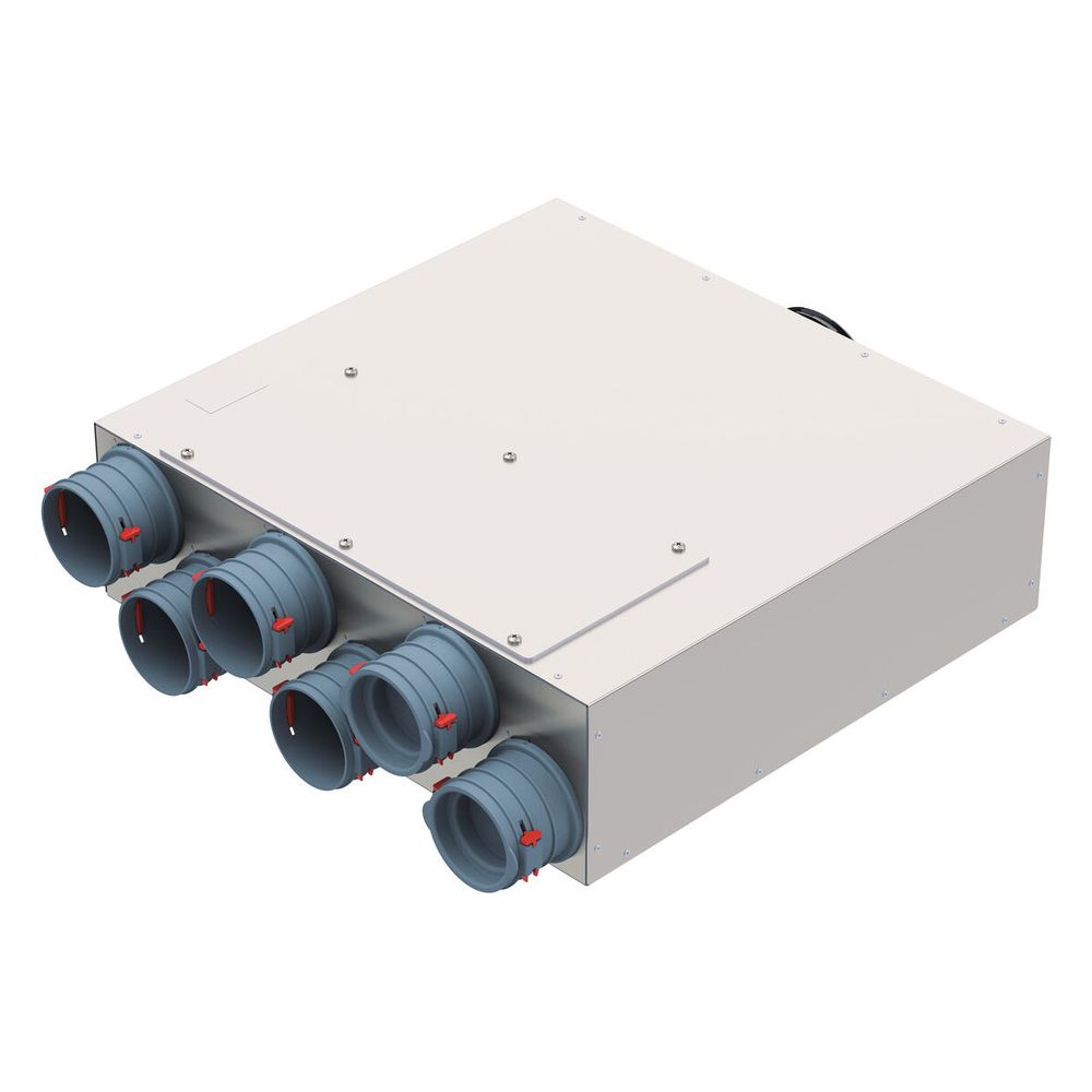 Helios FlexPipe Box de distribution plate FRS-FVK 6-75/125