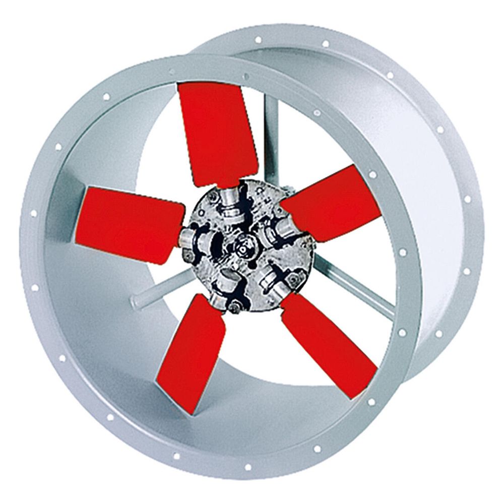Helios Axial-Hochleistungsventilator HRFW 560/4, 1-phase 230V réglable, contact thermique, 12.180m³/h, 890W