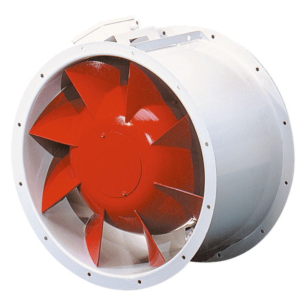 Ventilateur tubulaire haute pression Helios Radax VARD 450/4 EX, antidéflagrant, 7 640 m³/h, 1,1 kW, triphasé 400 V