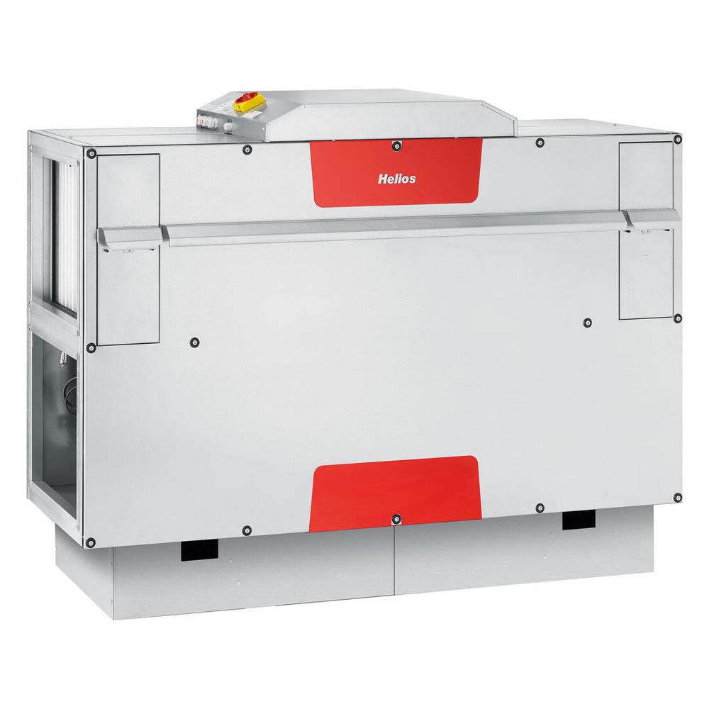 Helios VMC centrale sur pied KWL EC 1200 S PRO, débit max. 1400 m³/h, 750W, 400V, moteurs EC, récupération de chaleur