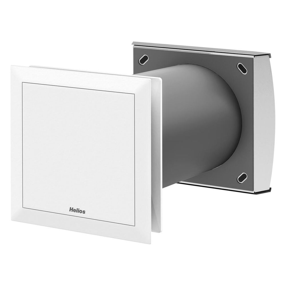 Système de ventilation décentralisé Helios KWL EC 45-160 EcoVent Verso avec récupération de chaleur, unité complète avec grille intérieure et filtre, 12V, DN 160