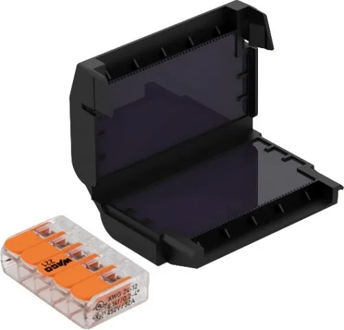 Manchon de connexion à gel Wago Easy-Protect 215, 5x0,2-4mm², 33,6x45,9x17,8mm, IPX8, polyuréthane