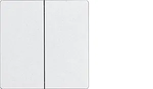 Eltako F4T55EBT-pg Bouton-poussoir Bluetooth 4 canaux, sans cadre, blanc polaire brillant (30000611)