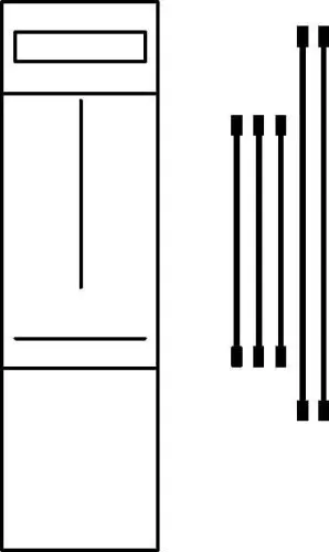Hager câble de départ Y88C