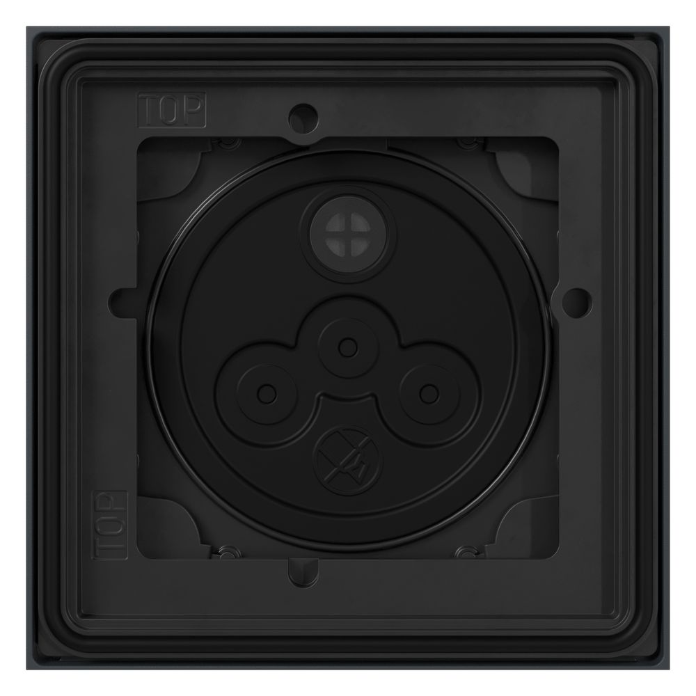 Boîtier encastré Gira Système 106 1 voie, 28,4 mm, anthracite, 5501910